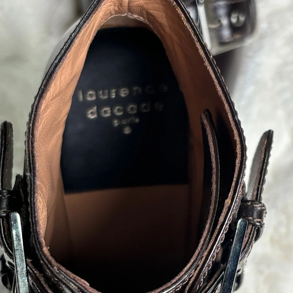 Laurence Dacade Leather Lace-Up Boots